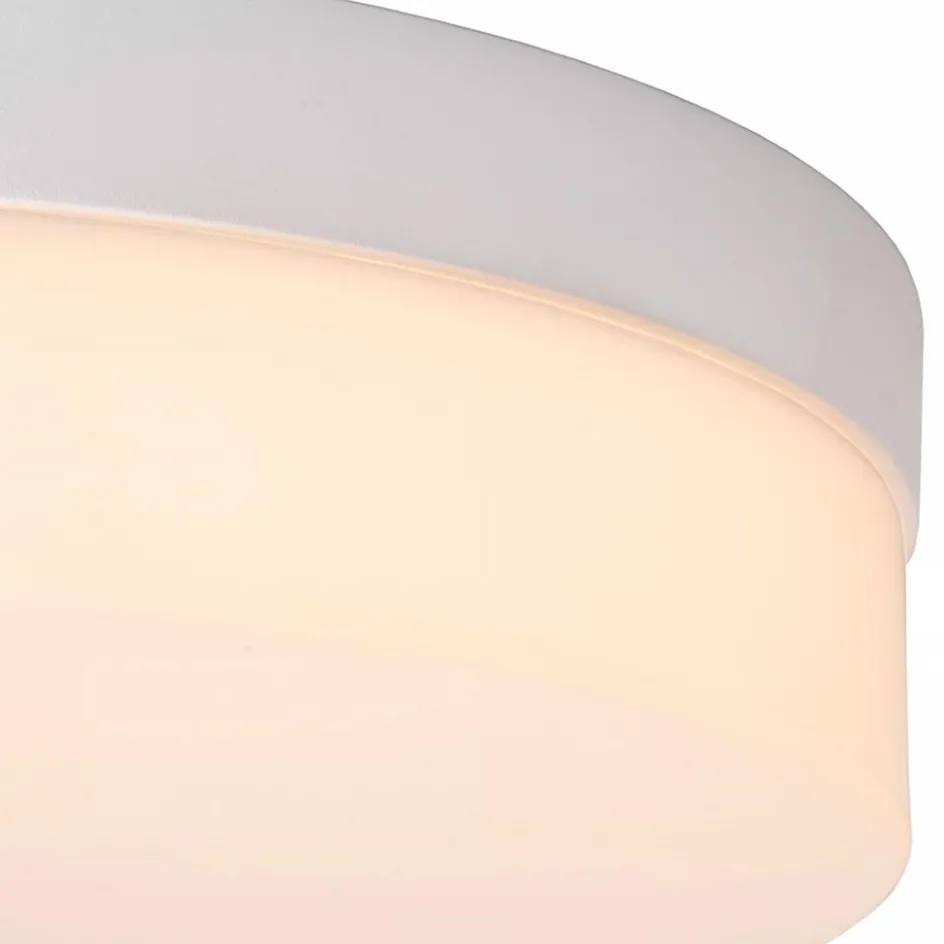 Witte LED plafondlamp IP44 met bewegingssensor>Straluma Sale