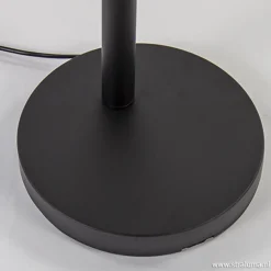 Zwarte boog vloerlamp LED dimbaar><noscript><img width=