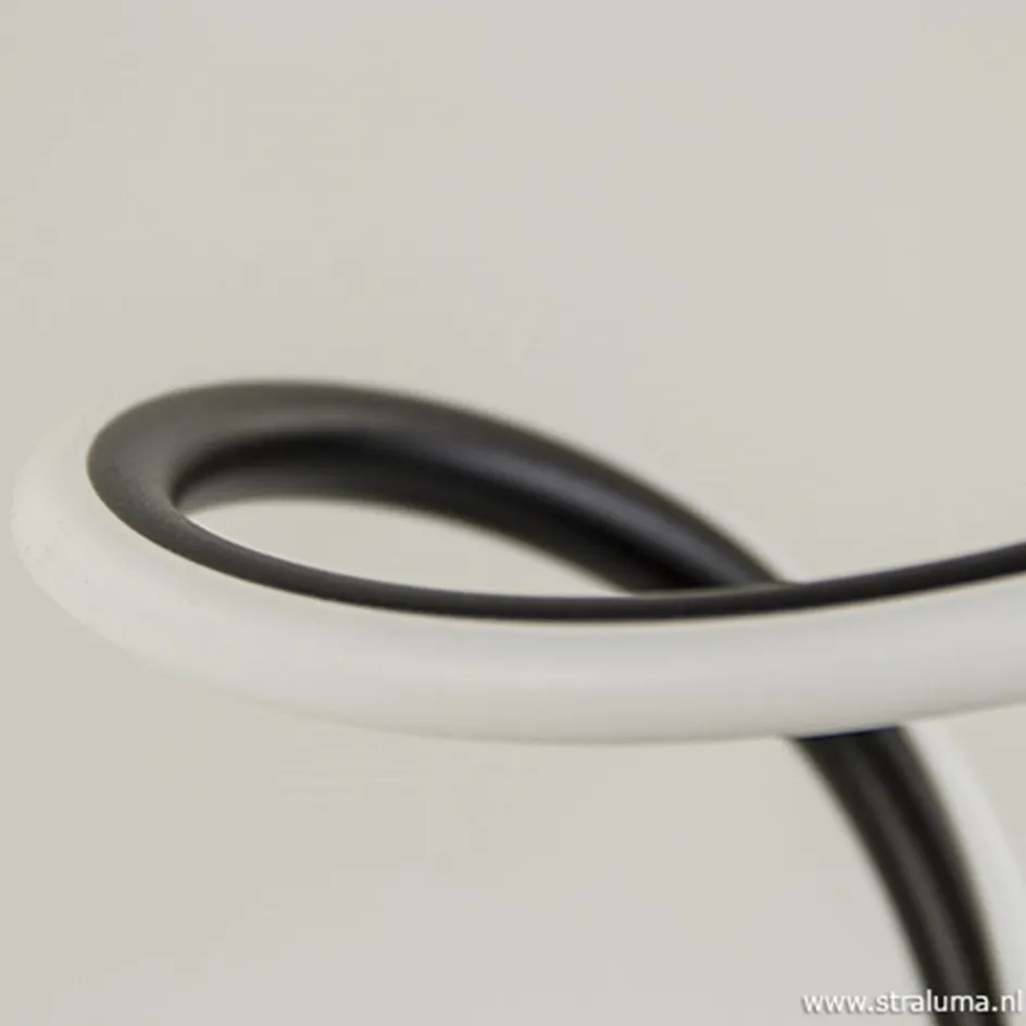 Zwarte LED tafellamp met touchdimmer>Straluma Sale