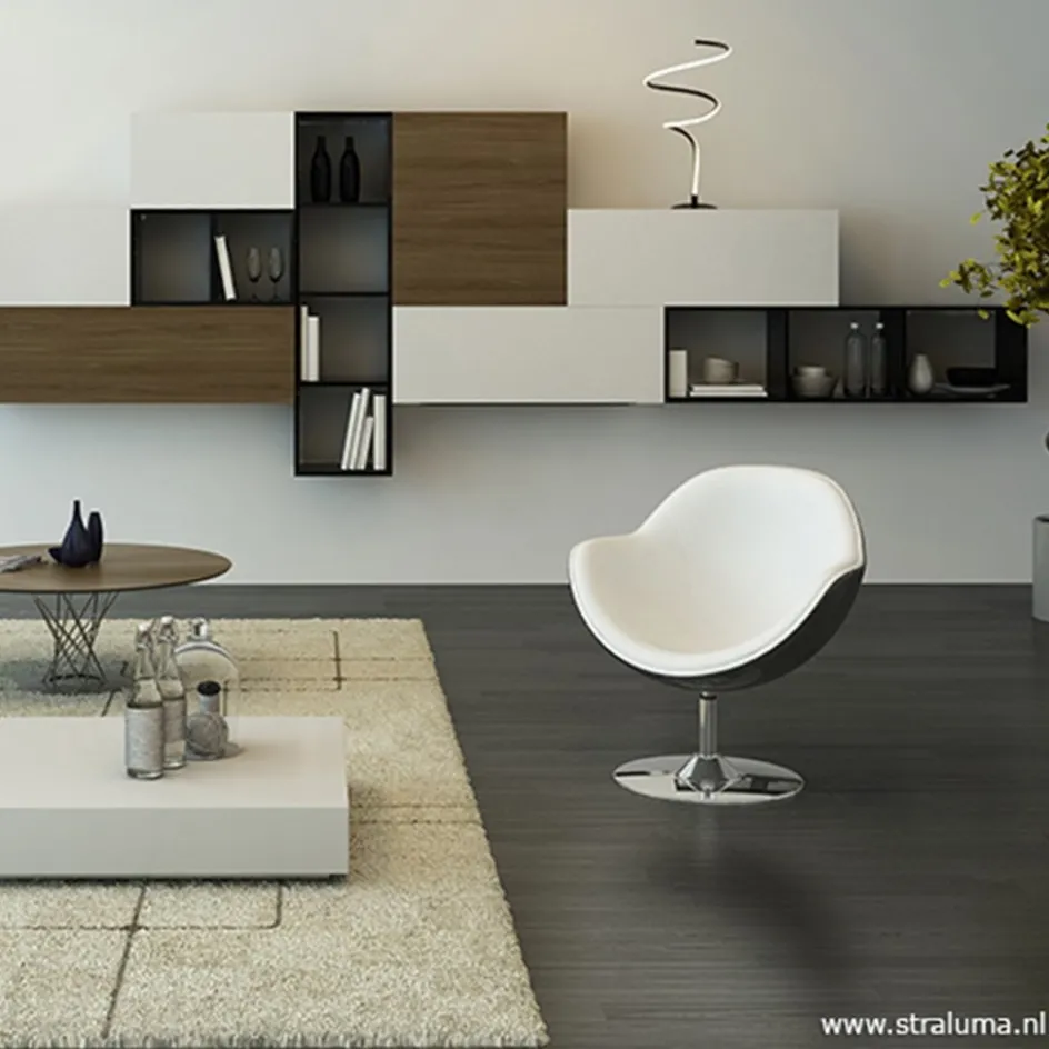 Zwarte LED tafellamp met touchdimmer>Straluma Sale