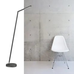 Zwarte leeslamp vloerlamp LED><noscript><img width=